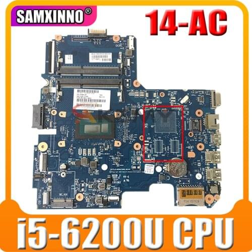 For HP 240 G5 14-AC Laptop Motherboard 860457-001 860457-501 6050A2822501-MB-A02 With i5-6200u DDR4 100% Tested Fast Ship