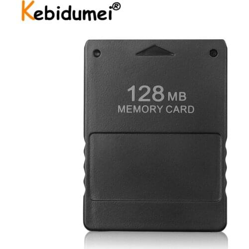 Kebidumei 128MB Memory Card Save Game Data Stick Module For Sony PS2 For Playstation2 Memory Card
