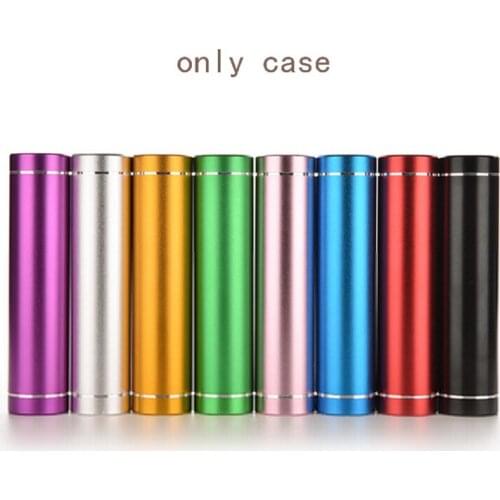 Portable Power Bank Box 18650 Li-ion Battery Charger Blank Shell For Cell Phone Tablet Electronics External USB Power Bank Case