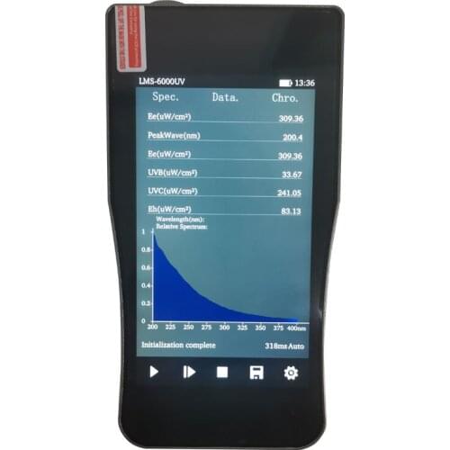 LMS-6000UV uv spectrometer uv spectroradiometer uv spectrophotometer