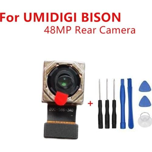 New Original UMIDIGI BISON Cell Phone Rear Main Camera 48MP Big Back Replace Camera Modules