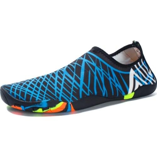 Summer Aqua shoes men barefoot shoes beach slippers upstream water shoes women diving socks quick-drying tennis 35-46# 5z