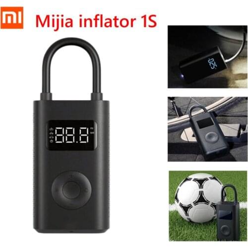 Xiaomi mi mijia Electric Inflator Pump Smart Digital Tire Pressure Detection Portable For Scooter Bike Motorcycle Car Football