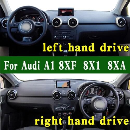 Car Dashboard Cover Dashmat Carpet Dash MatCape For Audi A1 116PS S tronic 8XF 8X1 8XA 2010-2018 Non-slip Sun Shade Pad
