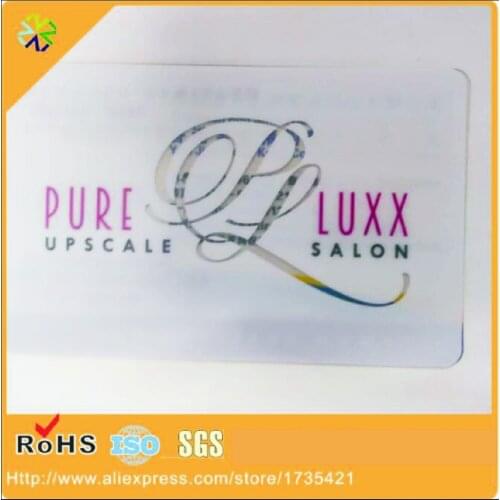 Translucent Plastic Cards Translucent PVC Cards