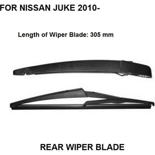 Rear Windshield Window Windscreen Wiper Arm Blade Set FOR NISSAN Juke 2010-2016