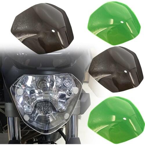 Motocross Motorcycle Headlight Lens Cover Protector Screen Guard For Yamaha MT-07 MT07 2013-2017 FZ07 FZ-07 2015-2017