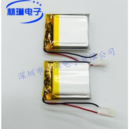 082530P 802530P 600MAH with protective board 3.7V mobile power battery polymer lithium battery Rechargeable Li-ion Cell