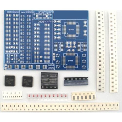 1Set SMT SMD Component Welding Practice Board Soldering DIY Kit Learning Tools