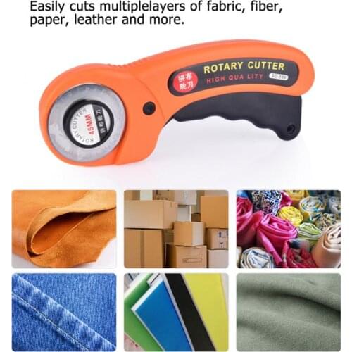 1Pc 45mm Rotary Cutter Premium Quilters Sewing Quilting Fabric Cutting Tool Professional Tailor scissors DIY&Clothing production
