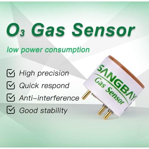 SANGBAG 1PC S4-O3 chlorine Ozone Sensor Resolution UART Analog Voltage Signal Low Power Consumption for gas detector