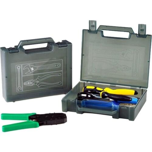 1PC New Cells Portable Jewelry Tool Box Container Electronic Parts Screw Beads toy tool Component Storage Box