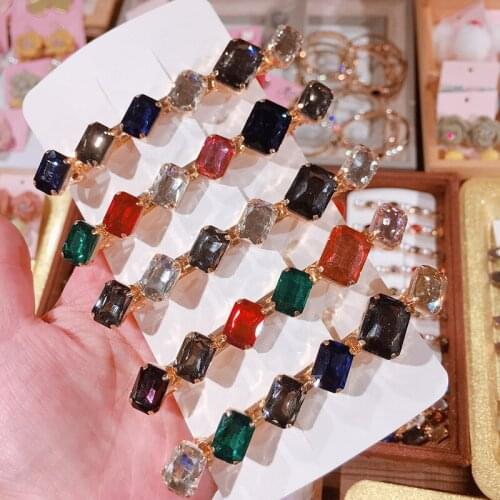 2019 hot vintage colorful rhinestone crystal bobby pin hairclips hairpins hairgrips hair clip grip barrette ornament accessories