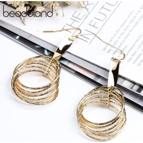 Beadsland Women's Silver Earrings