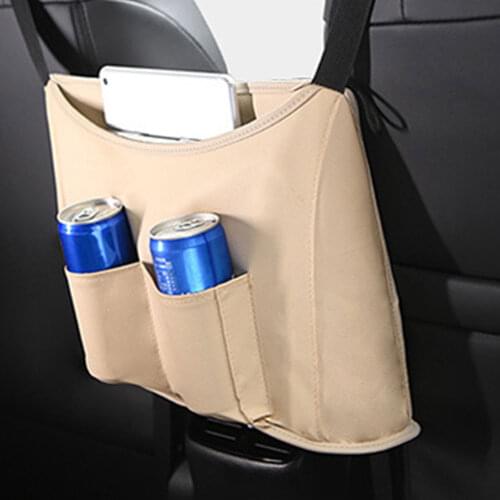 Car Seat Storage and Handbag Holding Hanging Storage Bag Between Car Seats Barrier of Backseat Pet Kids 40*28*12cm