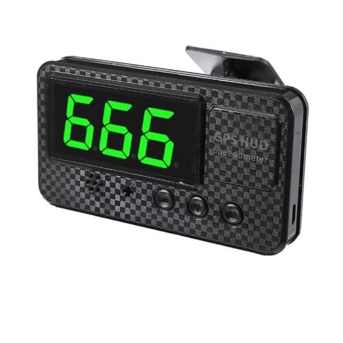 Mayitr 1pc Digital Car Auto GPS Speedometer Head Up Display Overspeed MPH/KM/H Speed Warn Alarm Accessories