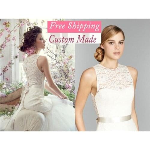 Frete grtis fr-06 com revestimento elegante sereia organza apliques de renda branco/2019 vestido de noiva marfim vestido de noiv