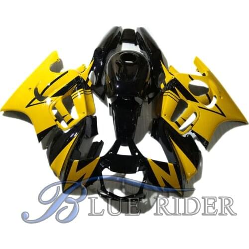 Motorcycle Parts Fairing Kit for HONDA CBR 600 F3 Fairings 1997 1998 CBR600 F3 97 98 Yellow Black Aftermarket Bodywork Kit