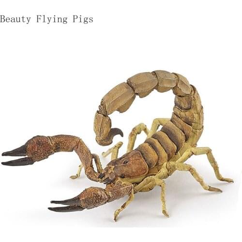 New creative simulation animal scorpion model ornament decoration cabinet silicone crafts collection Christmas wedding gift