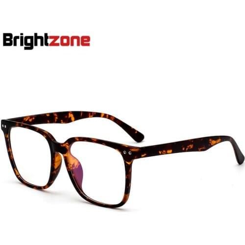 Brightzone Vintage Wood Stripe TR90 Full Glasses Frame Man Oculos Concise Optics Prescription Spectacle Frame New Eyeglasses