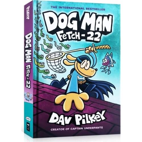 Original Popular Comic Books The Adventures of Dog Man 8 Dav Pilkey Dogman English Novel Book for Children
