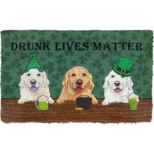 Firefighter Custom Doormat Non Slip Door Floor Mats Decor Porch Doormat