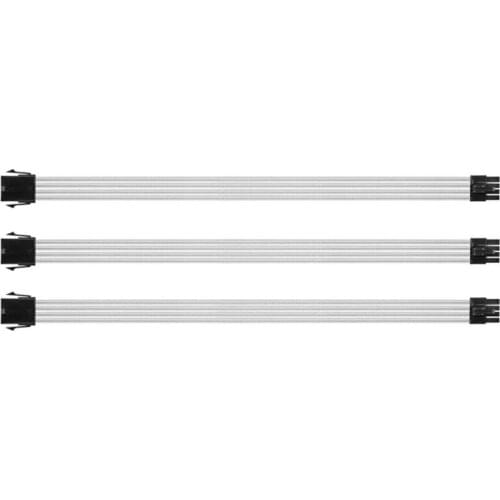 PSU PCIe 8 Pin to GPU 6Pin + 2 Pin PSU Power Supply Extension Cable Wire