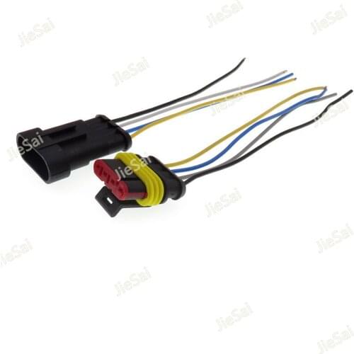 1.5 Series 4 Pin 282088-1 282106-1 Waterproof Electrical automotive wiring connectors Automobile Wiring Harness