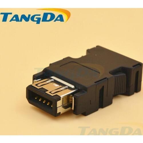 Tangda Servo connector SCSI HPCN servo driver gold-plated male head Connect 10p 10pin 10 core