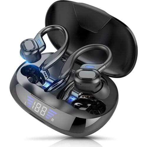 Sport Bluetooth 5.0 Headphone Headsets Earphones Over Ear 2600mAh Waterproof