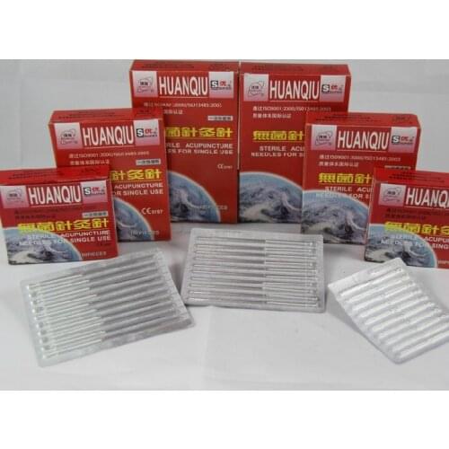 Sterile Acupuncture Needles Single Use 100pcs/box,10 box single packing disposable Acupuncture needle