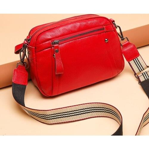 Fashion Quality Women Bags Casual Tote Lady Shoulder Bags New Cowhide Messenger Bags Rivets Genuine Leather Black Women Handbags