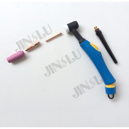 Air Cooled Welding Torch WP17 WP-17 Blue Handle Tig Torch Head Body