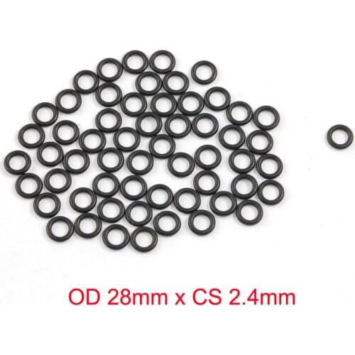 OD 28mm x CS 2.4mm NBR nitrile rubber o-ring o ring oil seal