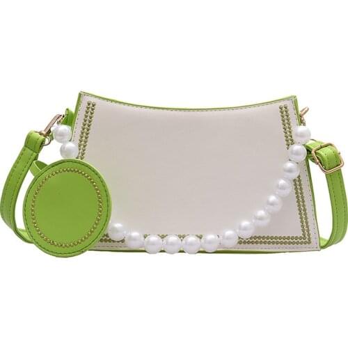 Bag Women 2020 Summer New Fashion All-match Pearl Handbag Womens Armpit Bag Single Shoulder Crossbody Bag