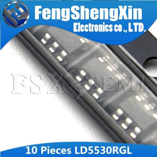 10pcs LD5530RGL SOT23-6 LD5530 30R SOT23-6 integrated circuit LCD driver power supply chip