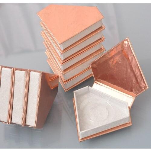 20/pack wholesale false eyelashes packaging box lash boxes packaging custom logo faux mink lashes strips diamond empty case bulk