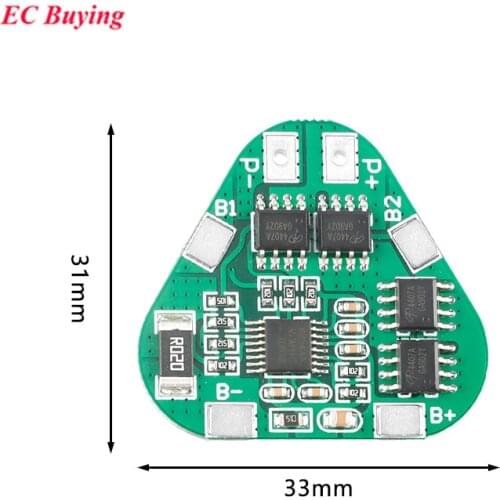 3S 11.1V 12.6V 12V 18650 Lithium Battery Protection Board overcharge over-discharge 8A Cell Pack Li-ion BMS PCM PCB Module