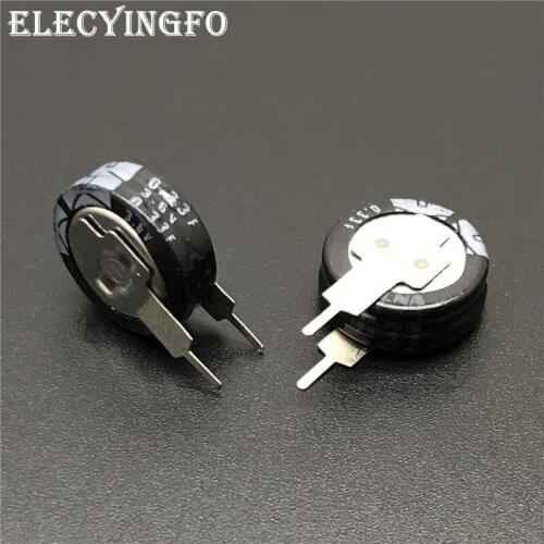5Pcs/20Pcs 0.33F 3.6V0.33F ELNA DXS Series 11.5x13mm 3.6V0.33F V-Type Low ESR Farad Super Capacitor