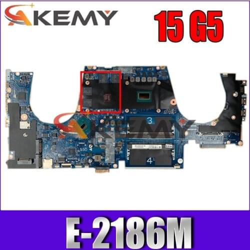 AKemy Laptop motherboard For HP ZBOOK 15 G5 SRCKQ E-2186M Mainboard DA0XW2MBAG0 L28695-001 L28695-601 N18P-Q3-A1