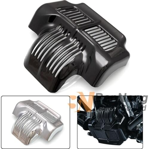 Free shipping Motorcycle Stock Oil Cooler Cover Fits For Harley Touring Electra Road Street Glides 2011 2012 2013 2014 2015