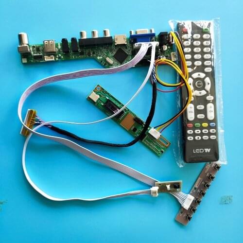 For LP154W02-B1K7 1 lamps 15.4" Interface Module Digital Signal VGA HDMI 30pin USB AV Resolution TV Controller Board 1680×1050