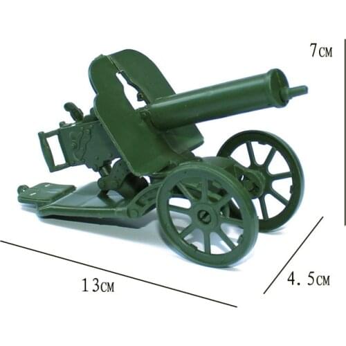 World war ii military model toys,Maxim heavy machine guns, sand table model