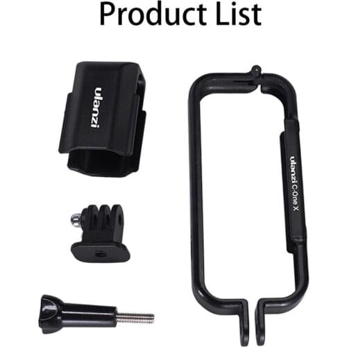 Housing Shell Case With Camera Cap For Gopro Adapter Ulanzi Venture Frame For Insta360 One X Camera R20