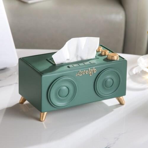 Creative Tissue Box Decoration American Light Luxury Style