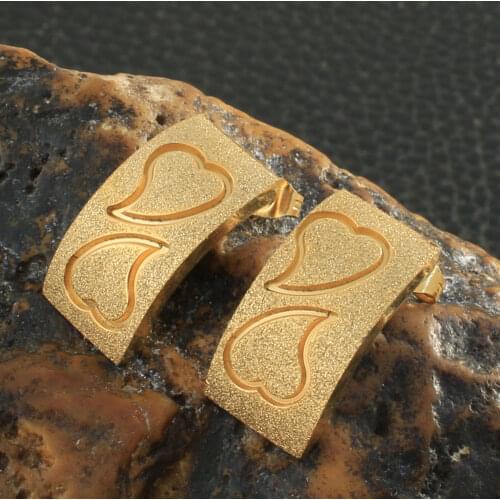 Fashion Stainless Steel Jewelry Stud Earrings For Woman & Girl Party Gift Free Shipping Joyas Store ERYZ062