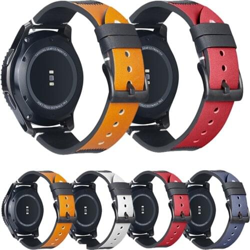 Trendy Leather Strap For Huami Amazfit GTR 2 47mm 42mm Bracelet Belt Band for Amazfit Stratos 3 GTS Bip S 20mm 22mm Watchbands