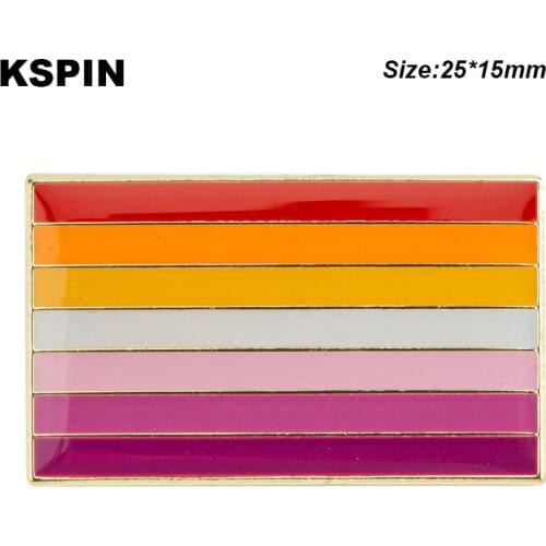 Sun Set Lesbian Metal Badges on Backpack Set Brooch Jewelry for Clothes