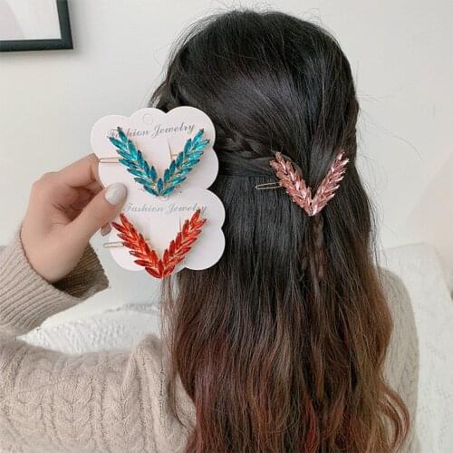 New Women Shining Crystal Rhinestone Luxury Hair Clip Girls Hairpin Hair accessories Headwear Girls Fashion Gift Ornaments