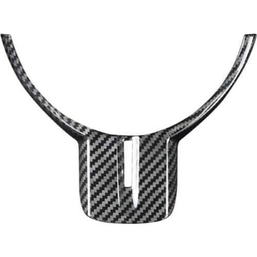 Carbon Fiber Steering Wheel Frame Panel Cover Trim for Subaru BRZ Toyota GT86